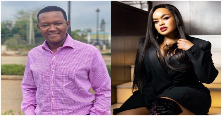 Alfred Mutua and Avril Share Romantic Moments After Being Dumped By Lillian Ng'ang'a