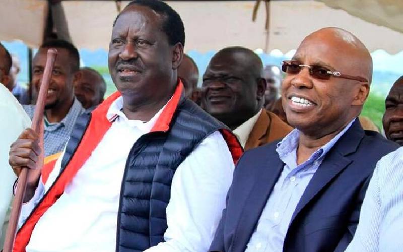 Kalonzo And Jimmy Wanjigi Working Together To Frustrate Raila