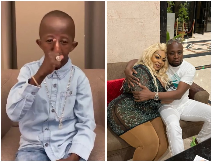 Grand P Issues Stern Warning To Congolese Musician Roga Roga After He Slept With His Plus Size Wife Eudoxie Yao
