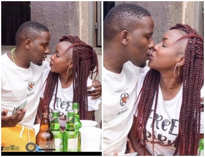 Mapenzi Kikohozi! Jacque Maribe And Her New Boyfriend Ben Kariuki Kiss And Caress Each Other In Nyeri Club