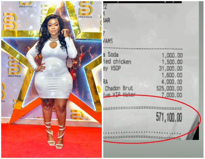 Vera Sidika Brags How She Wasted Half A Million On Alcohol While Partying At A Kilimani Club In Nairobi
