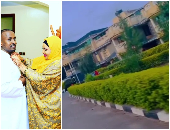 Hi Ni State House! Jamal Rohosafi Shows Off His First Wife's Palatial Mansion As They Spend Night Together (Photos)
