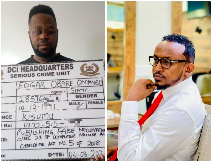 Umeshika Live Wire! Edgar Obare Lands In Hot Soup After Releasing Exposé On Jamal 'Rohosafi' Marlow