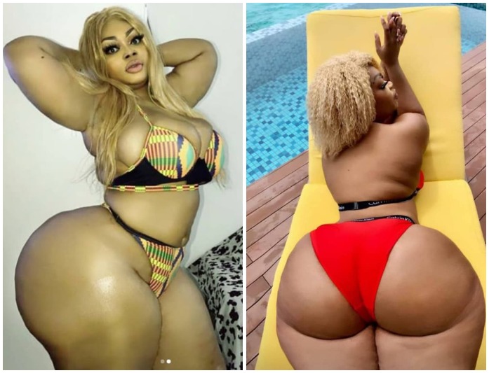 Hips Don't Lie! Ivorian Beauty Eudoxie Yao Shows Off Her Famous Curves In 20 Titillating Photos While Wearing Tiny Bikini