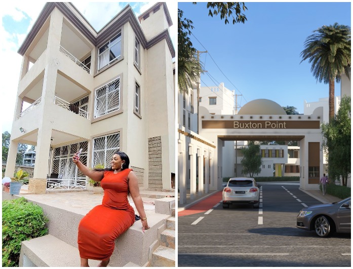 Photos Of Risper Faith's Ksh47 Million Villa In Kitisuru, Nairobi Vs Ksh4.7 Million Mansion In Buxton, Mombasa