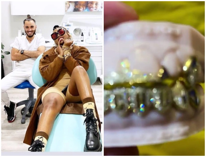 Pesa Otas! Zuchu Travels To South Africa To Get Expensive Gold Teeth (Photos)