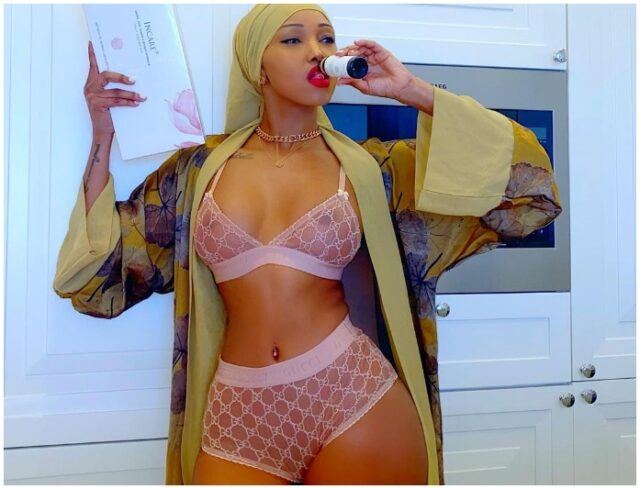 Huddah Blames African Mothers For Her Decision To Stop Dating And Sleeping With Black Men 
