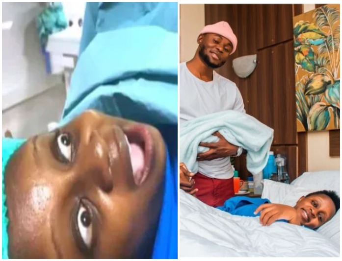 Nadia Mukami Releases Video Which Captured Moment She Gave Birth Through C-section