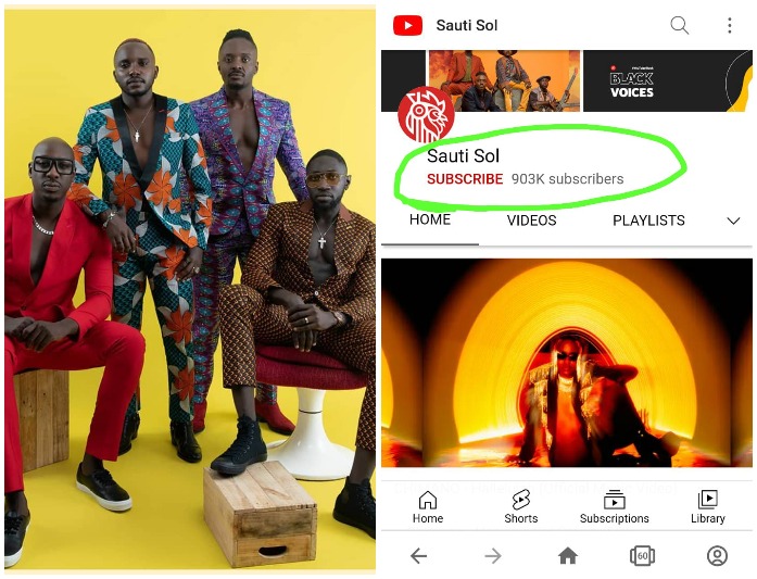 The Price For Messing With Raila: Sauti Sol Loses Thousands Of YouTube Subscribers 