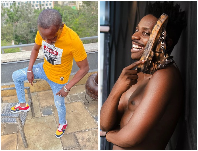 Maina Kageni Orders Two Pairs Of Ksh214,785 Shoes To Show Eric Omondi Who Is The Boss
