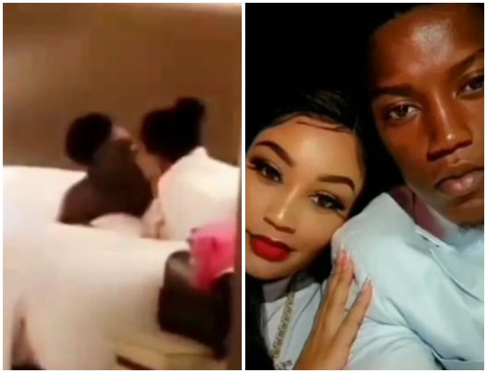 Lovestruck Zari Hassan Seen Smooching With Young Lover In Their Hotel Room In Nairobi (Video)
