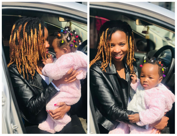 Carol Sonnie Shares Adorable Photos Of Her Daughter With Mulamwah Ahead Of The Baby's Birthday
