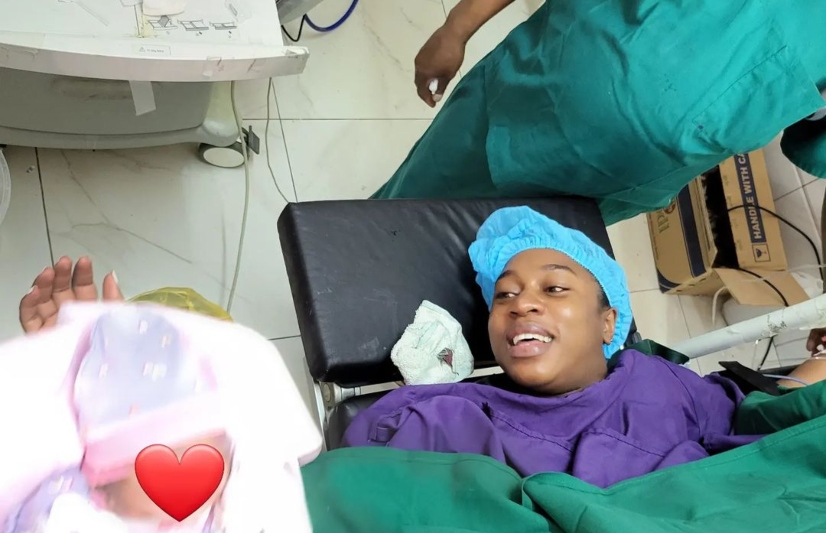 Bahati Shares Operating Room Photos That Captured The Moment Diana Gave Birth