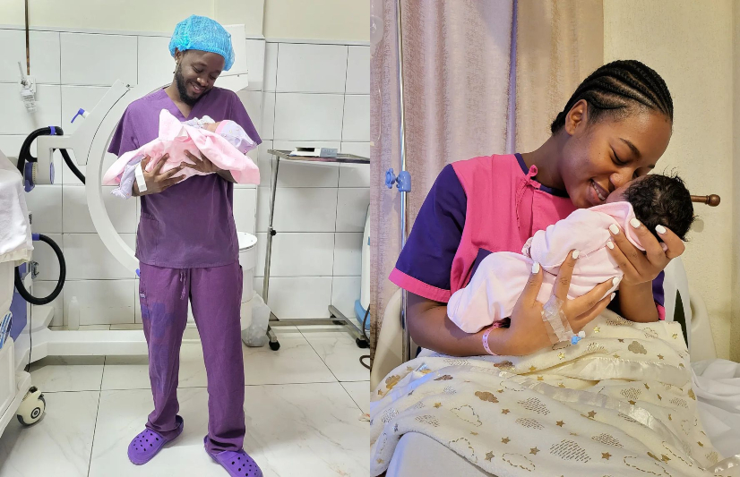 Bahati, Diana Give Their Newborn Daughter Simple Swahili Name After Struggling To Come Up With A Name