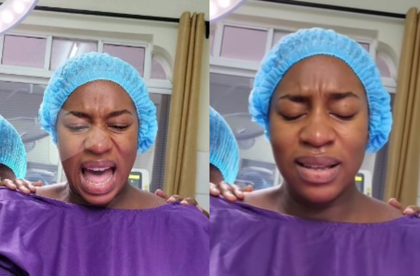 Diana Marua Seen Crying In Pain As Doctors Inject Anesthetic Into Her Spine (Full Delivery Video) 