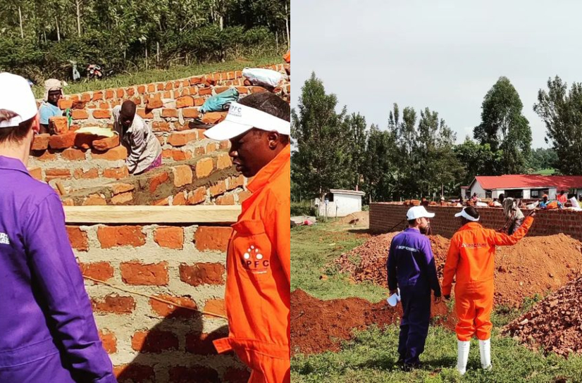 Akothee Back To Supervising The Construction Of Her Academy After 5-Day Compulsory Bed Rest