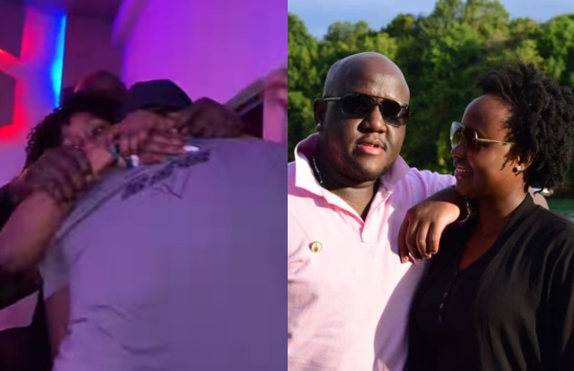 DJ Joe Mfalme's Wife Comes Out To Mark Her Territory After Randy Female Fans Mobbed Her Husband