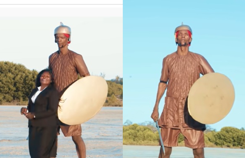Photos Of Real-Life Goliath Featured In Rose Muhando's New Music Video