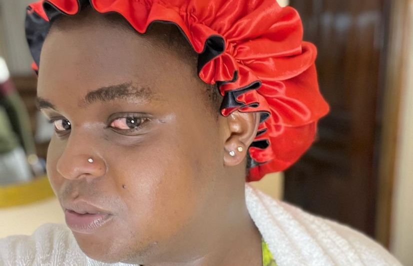 PHOTOS: Kinuthia Pierces His Nose, Ears To Get A More Feminine Look 