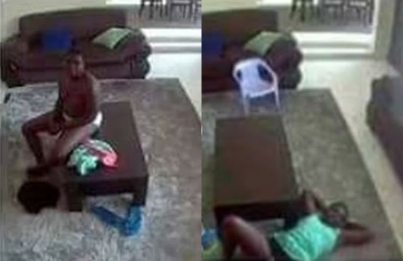 CCTV Captures Thirsty Nairobi Househelp Engaging In Sexual Act With A 2-Year-Old Boy