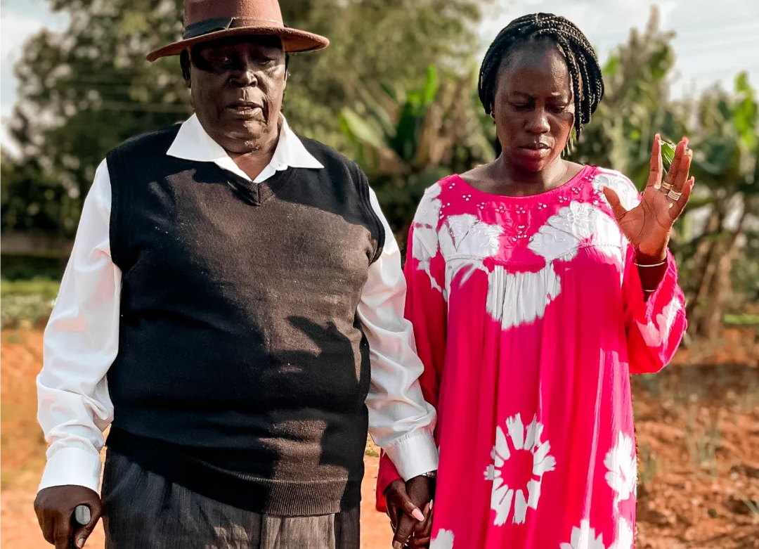 Akothee and her dad