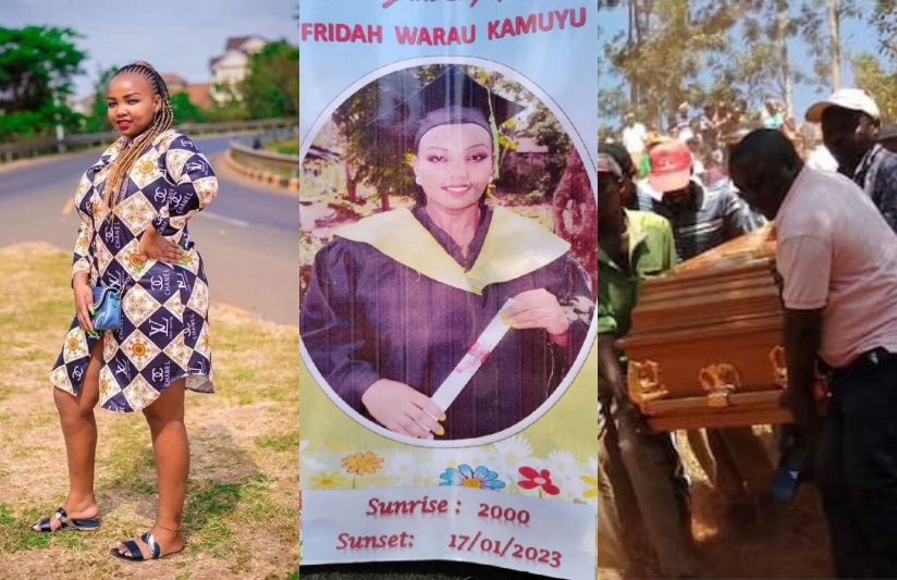 Juja Dam Victim Fridah Kamuyu Receives Glowing Tributes During Her Funeral Despite Friends Saying Otherwise
