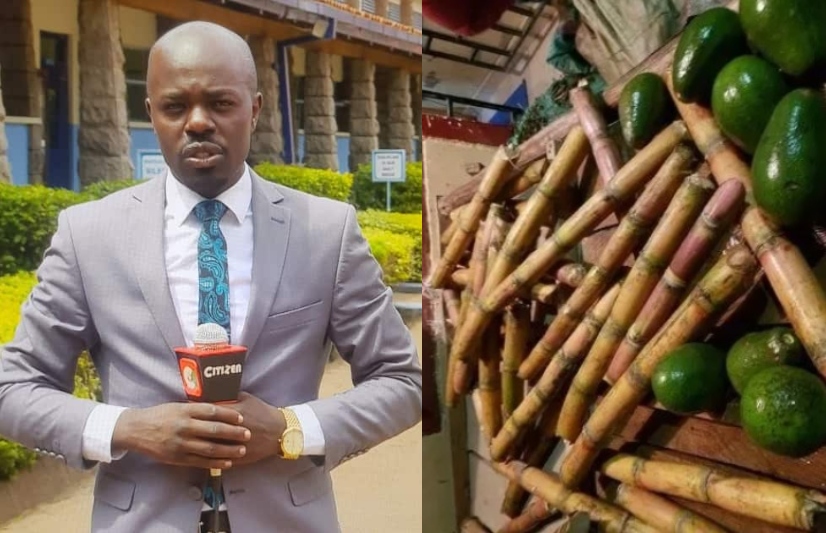 Journalist Makori Ongechi Who Was Fired From Citizen TV For Soliciting Money From Governor Now Sells Fruits To Survive