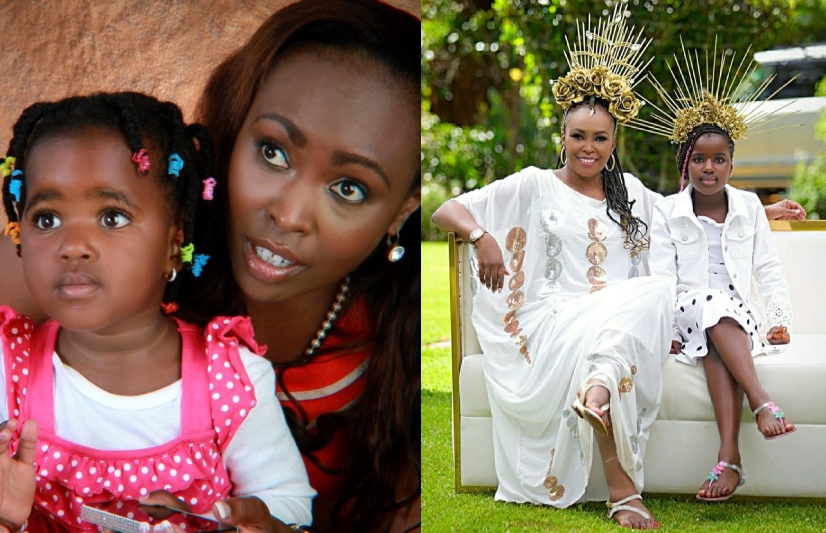 They Grow Fast! Caroline Mutoko Shares Adorable Photos Of Her Daughter Theodora Nduku