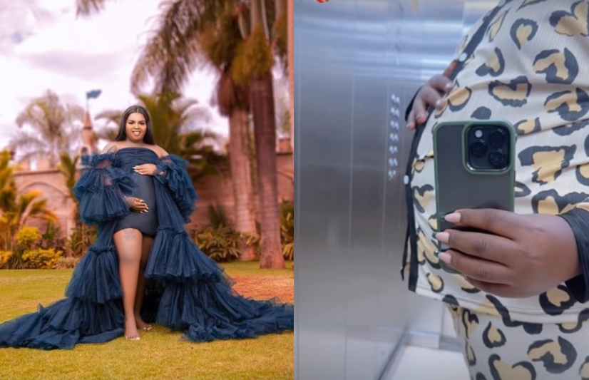 Miracle Pregnancy! Kinuthia Shows Off His 'Baby Bump' (Photos)