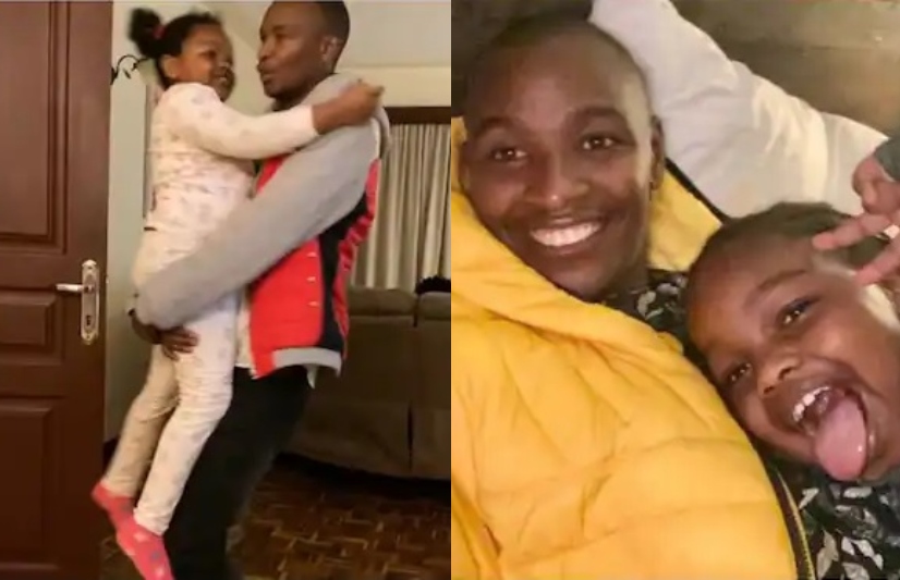 Karen Nyamu Praises Samidoh For Being A Great Dad To Her Older Daughter Sired By DJ Saint Kevin