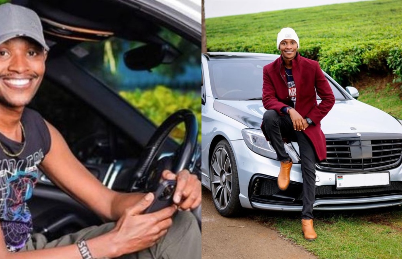 Samidoh Shows Off Brand New Mercedes, Netizens Speculate It Is Not His