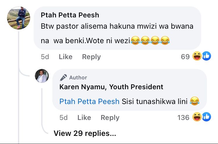 Karen Nyamu vs fan