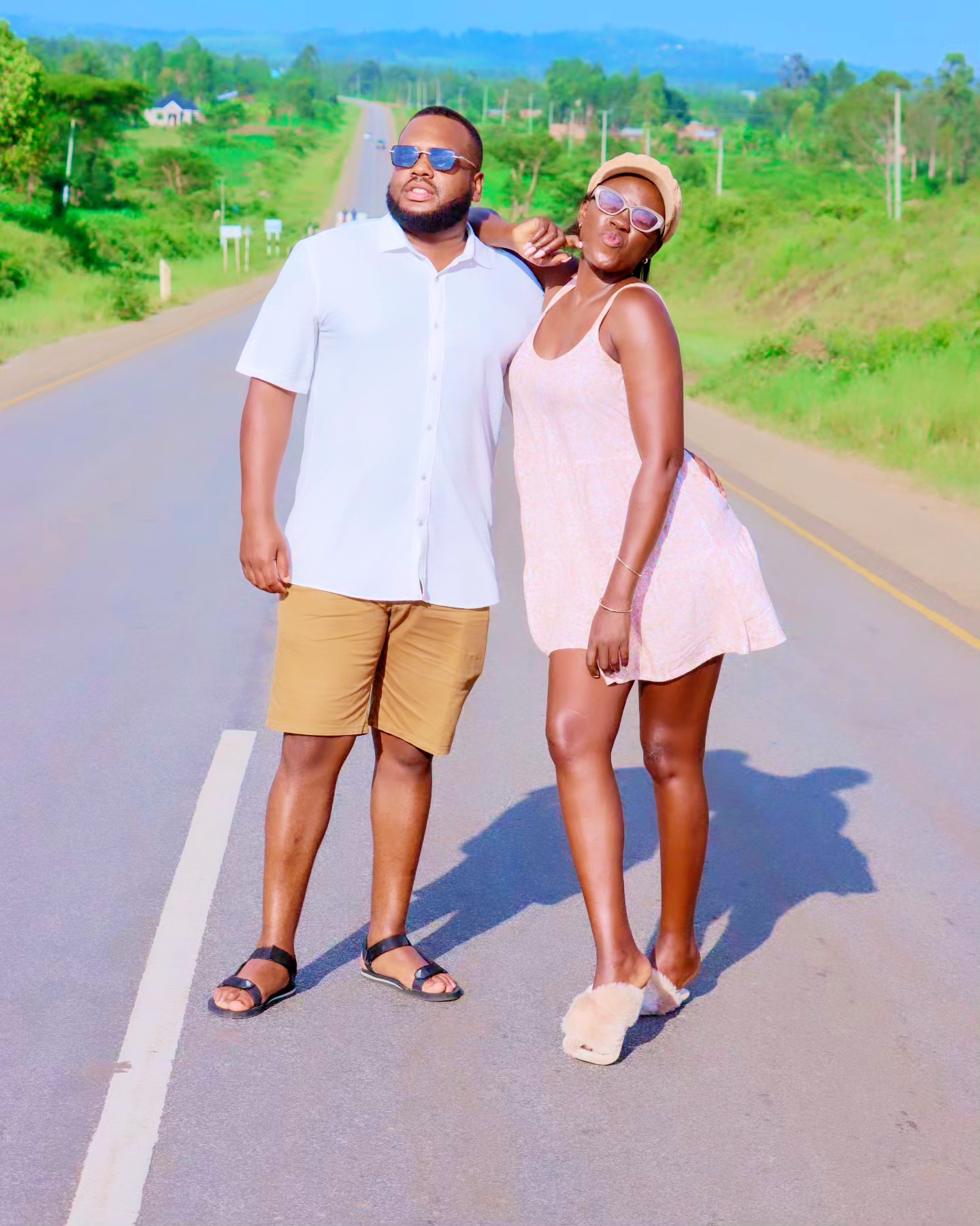 Akothee and Nelly Oaks in Tanzania