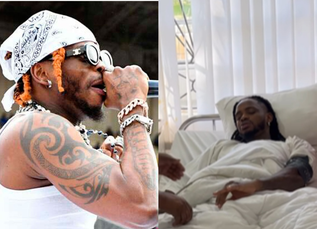 Diamond Platnumz in-hospital