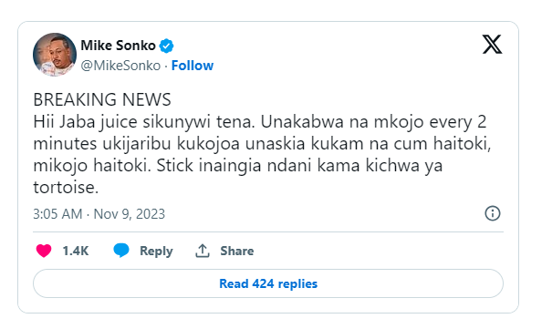 Mike Sonko